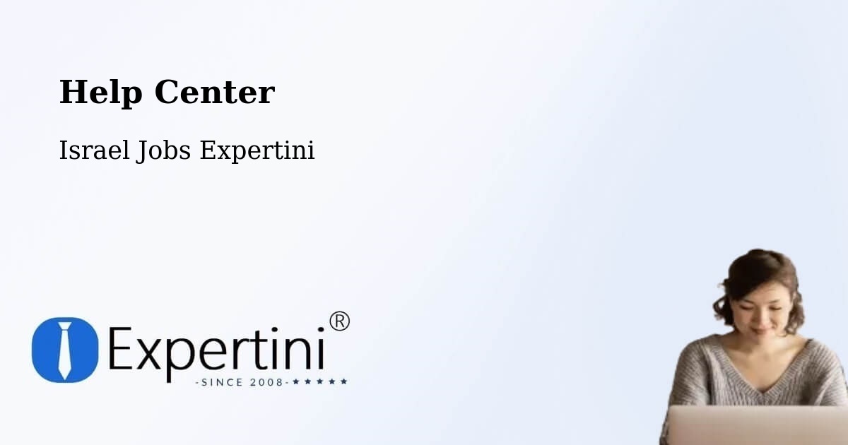 Help Center – Buqei‘A - Israel Jobs Expertini