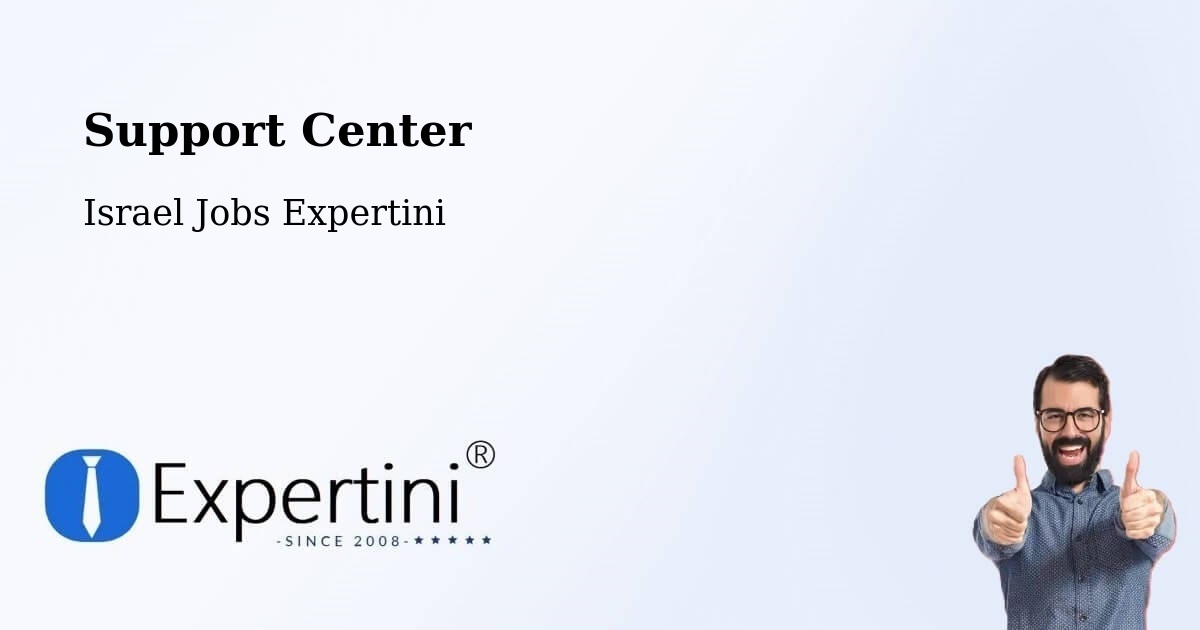Support Services – Buqei‘A - Israel Jobs Expertini